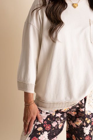 Waiting Game Mineral Wash Top