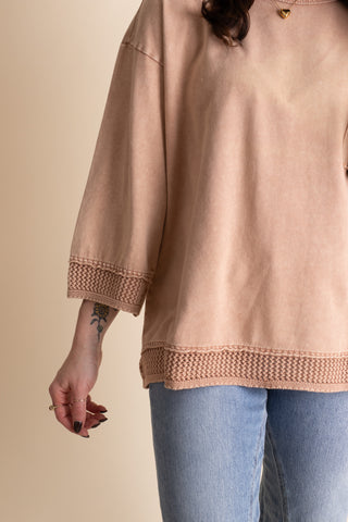 Waiting Game Mineral Wash Top