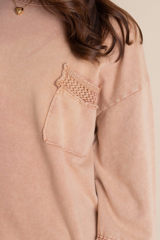 Waiting Game Mineral Wash Top