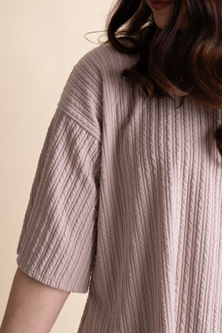 Classic Cutie Cable Rib Top