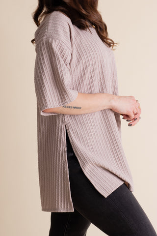 Classic Cutie Cable Rib Top