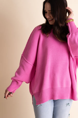 Slow Mornings Oversized Sweater