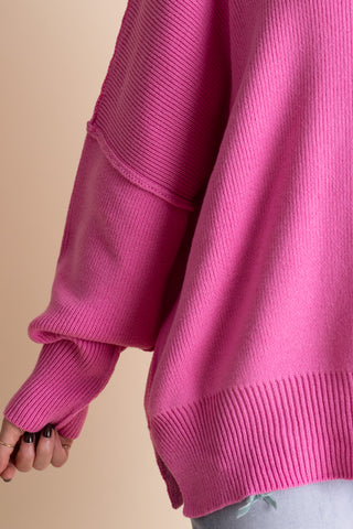 Slow Mornings Oversized Sweater