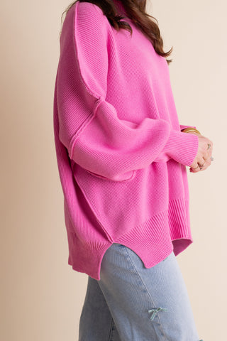 Slow Mornings Oversized Sweater