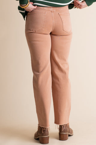 Ashtyn High Rise Straight Leg Jeans