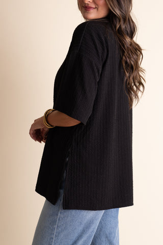 Classic Cutie Cable Rib Top