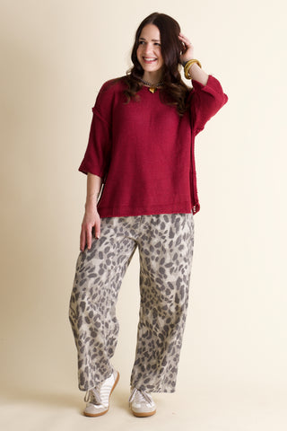 Sky Full Of Stars Half Sleeve Sweater