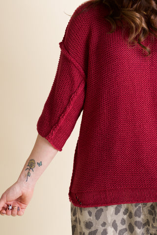 Sky Full Of Stars Half Sleeve Sweater