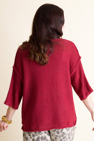 Sky Full Of Stars Half Sleeve Sweater