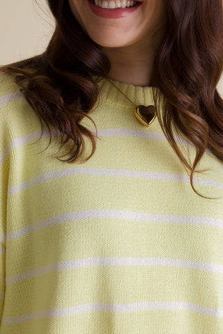 Sunny Days Striped Sweater