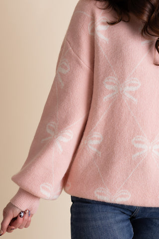 Feeling Bow-tiful Relaxed Fit Sweater