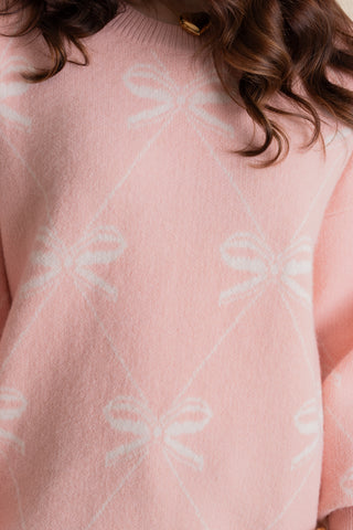 Feeling Bow-tiful Relaxed Fit Sweater