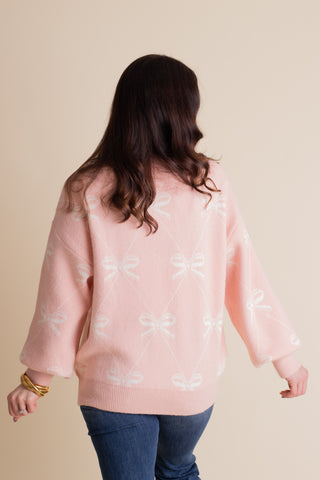 Feeling Bow-tiful Relaxed Fit Sweater