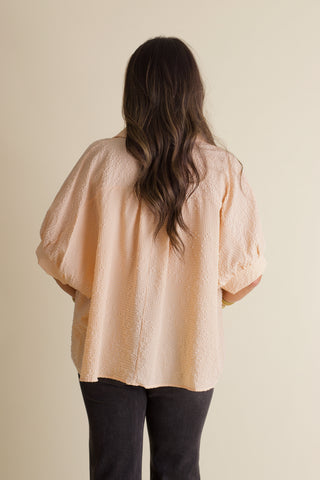 Boss Babe Button Up Gingham Top