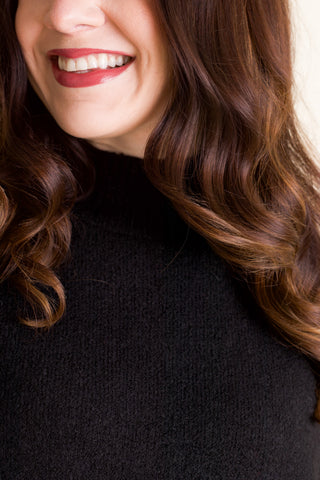 Signature Mock Neck Sweater