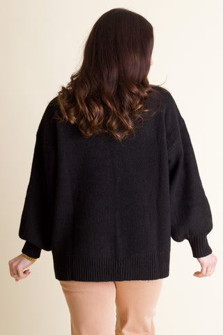 Signature Mock Neck Sweater