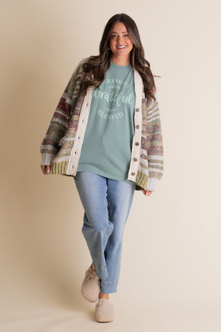 Thankful Grateful Blessed Tee