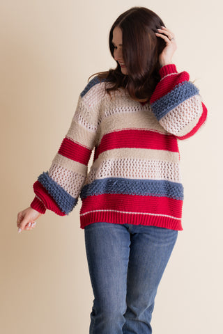 Gentle Strength V Neck Sweater