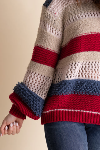 Gentle Strength V Neck Sweater