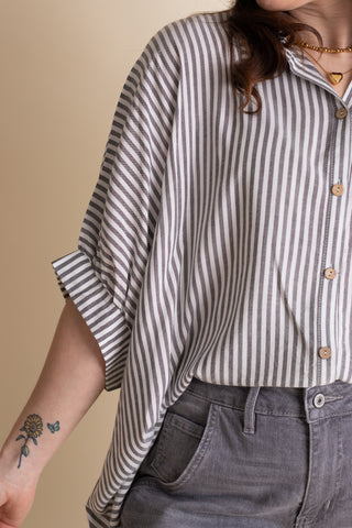 Total Tranquility Button Down Top