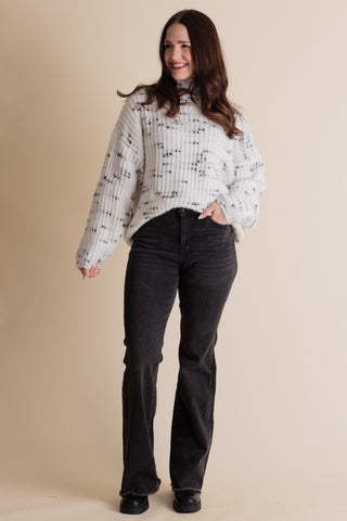 In My Feelings High Neck Sweater