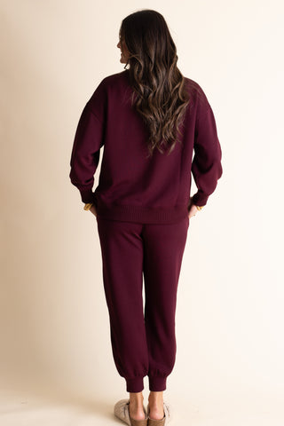 Somewhere With You Scuba Mockneck Pullover