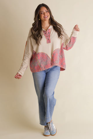 Better Together Button Front Top