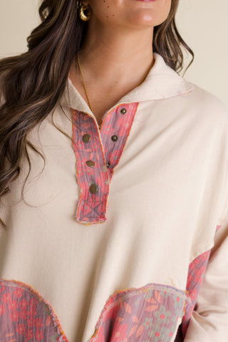 Better Together Button Front Top