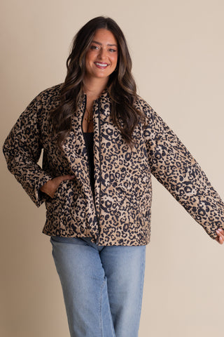 One More Round Leopard Jacket