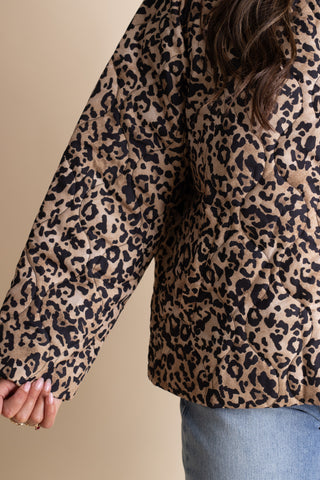 One More Round Leopard Jacket