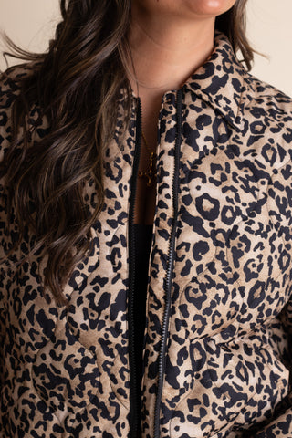 One More Round Leopard Jacket