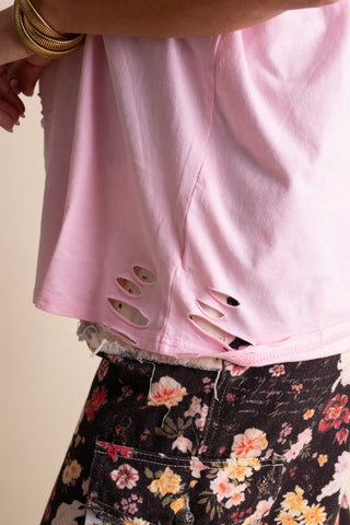 Distressed Tee
