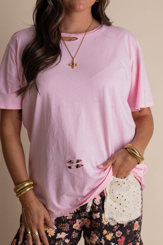 Distressed Tee