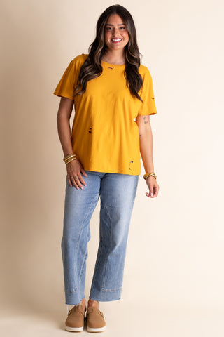 Distressed Tee