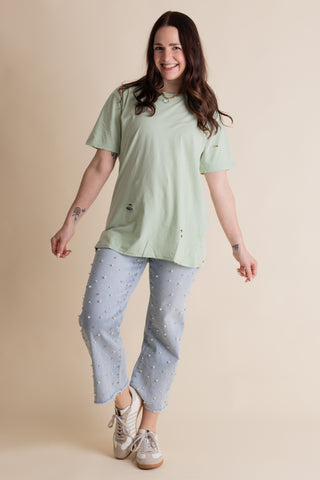 Distressed Tee