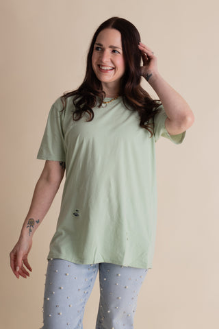 Distressed Tee