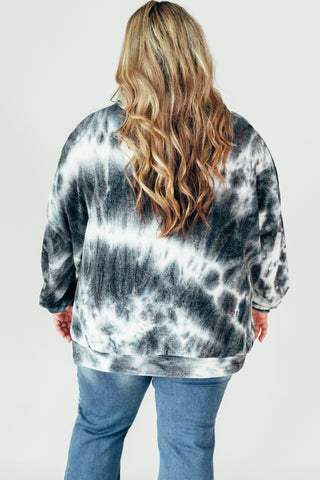 Feeling Like This Chenille Tie Dye Pullover