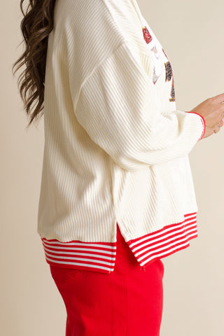 Skating Santa Sweatshirt