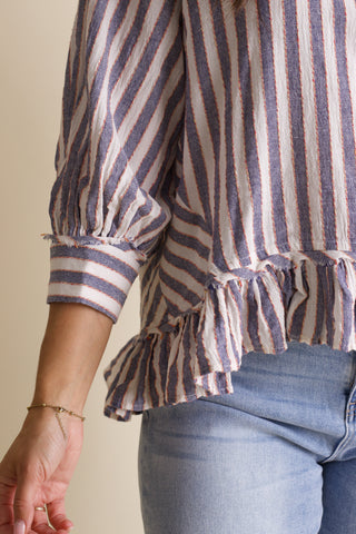 Close To Me Striped Top