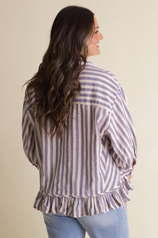 Close To Me Striped Top