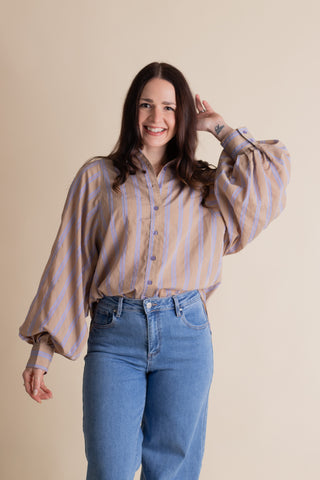Wide Awake Button Down Top