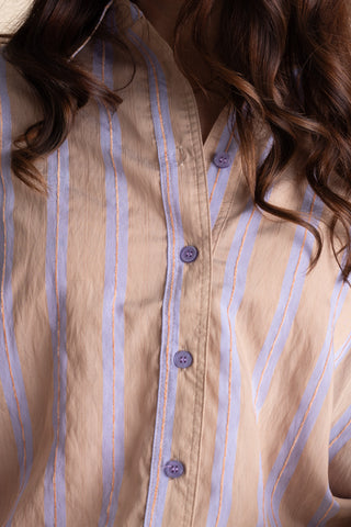 Wide Awake Button Down Top