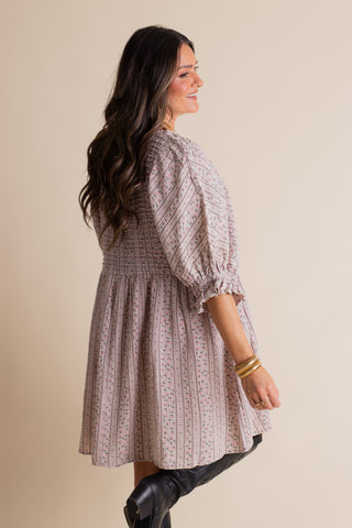 Jeannie Floral Babydoll Dress