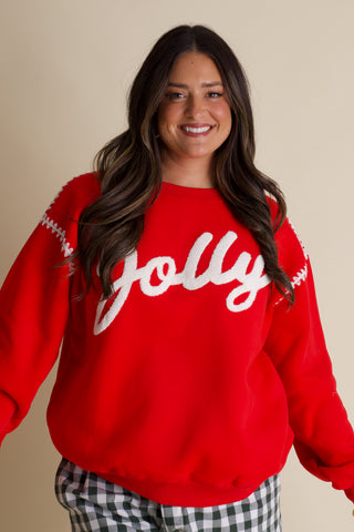 Jolly Embroidered Sweatshirt