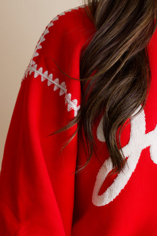 Jolly Embroidered Sweatshirt