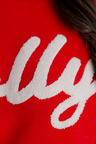 Jolly Embroidered Sweatshirt