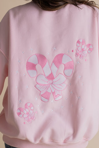 Embroidered Christmas Sweatshirt