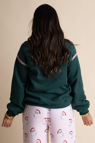 Jolly Embroidered Sweatshirt