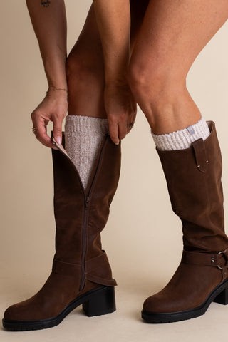 Slouchy Marshmallow Socks