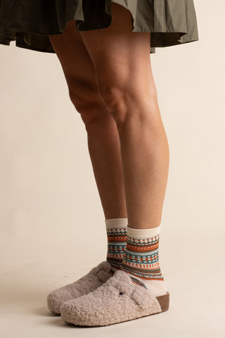 Bohemia Totem Knit Socks